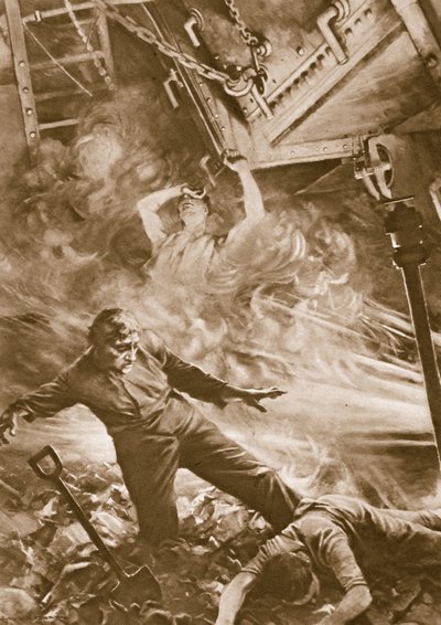 Hit in the Stockhold! The Appalling Risk Engineers and Stokers Faced Unflinchingly by English School