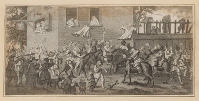 Hockley in the Hole, Clerkenwell, London by English School