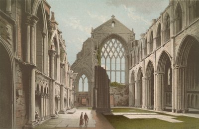 Holyrood Chapel Edinburgh by English School