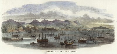 Hong Kong from the Harbour by English School