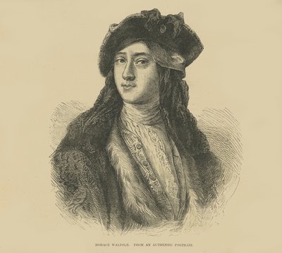 Horatio Walpole from an authentic portrait by English School
