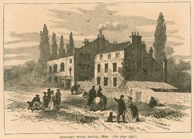 Hornsey Wood House, London, 1800 by English School