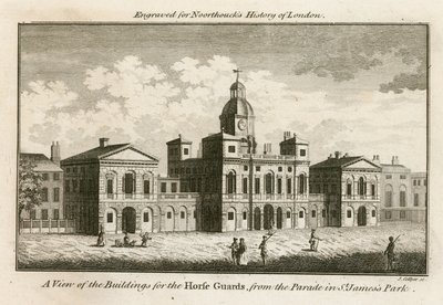 Horse Guards by English School