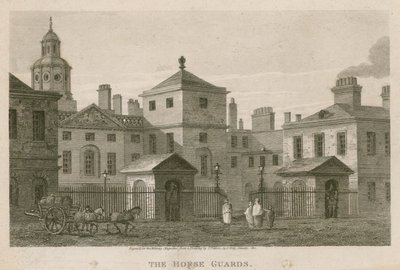 Horse Guards by English School