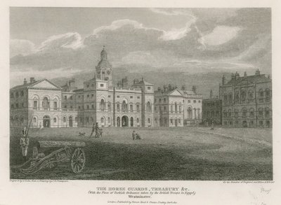 Horse Guards by English School