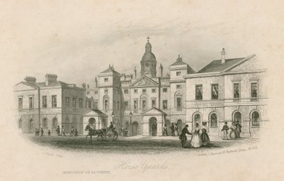 Horse Guards by English School