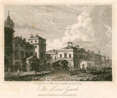 Horse Guards by English School