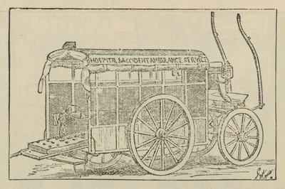Hospital and Accident Ambulance Service vehicle by English School