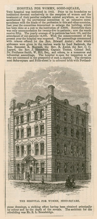 Hospital for Women, Soho Square by English School