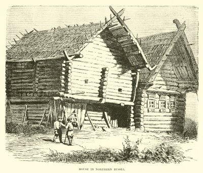 House in Northern Russia by English School