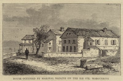 House occupied by Marshal Bazaine on the Ile Sainte Marguerite by English School