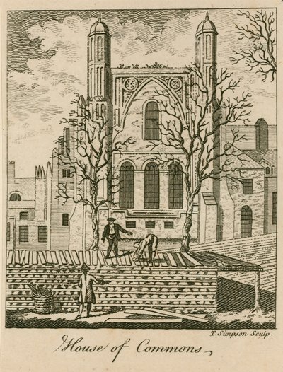 House of Commons, Westminster, London by English School