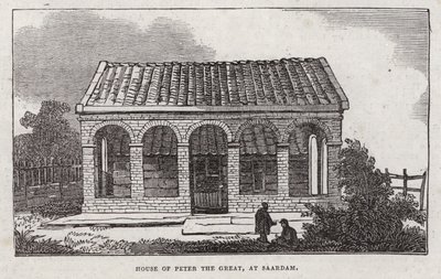 House of Peter The Great, Saardam by English School