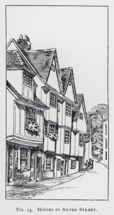 Houses in Silver Street by English School