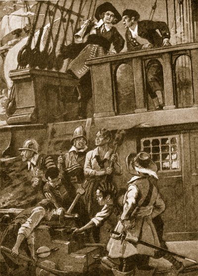 How General Blake fought Naval Battles by English School
