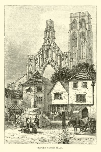 Howden Market-Place by English School