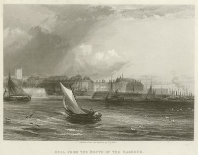 Hull, from the mouth of the harbour by English School