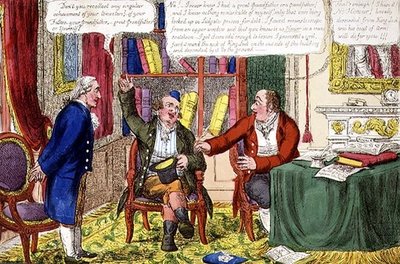 Humbug or Heraldic Honours, c.1790 by English School
