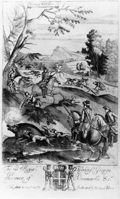 Hunting the Wild Boar, from 
