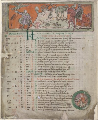 Hunting with the falcon, from an 