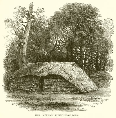 Hut in which Livingstone Died by English School