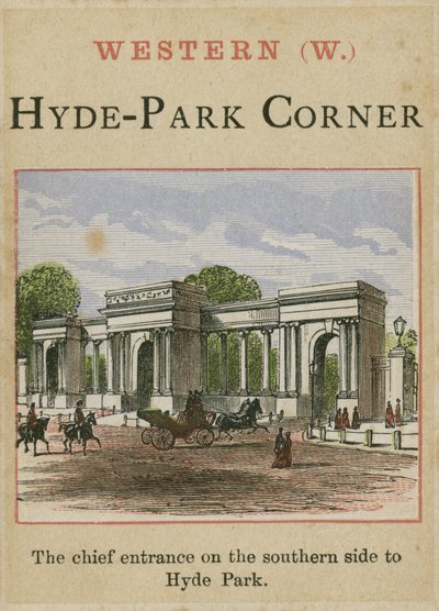 Hyde-Park Corner by English School