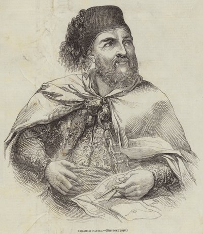 Ibrahim Pacha by English School