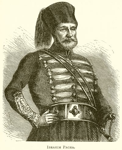 Ibrahim Pacha by English School