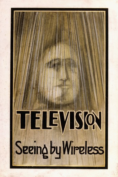Illustrated Dust-Jacket for the First Edition of Television, 1926 by English School