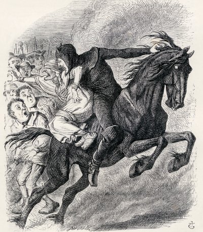 Illustration after J. Tenniel for the poem 