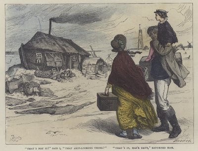 Illustration for David Copperfield by English School