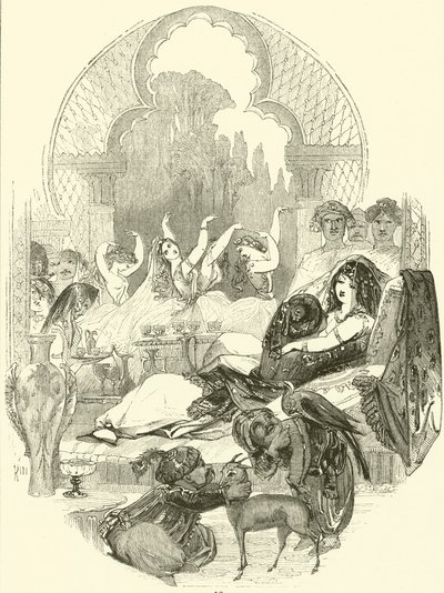 Illustration for Don Juan (engraving) by English School