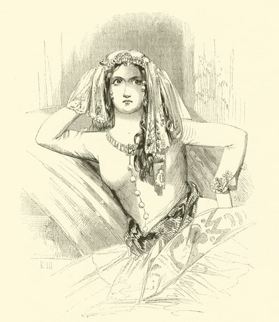 Illustration for Don Juan (engraving) by English School