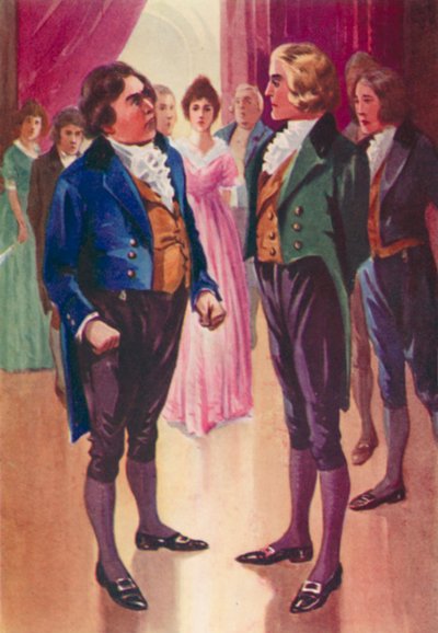 Illustration for John Halifax Gentleman by Dinah Maria Mulock by English School