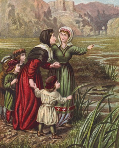 Illustration for Pilgrim’s Progress by John Bunyan by English School