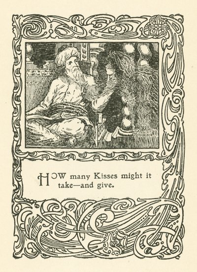 Illustration for Rubaiyat of Omar Khayyam by English School