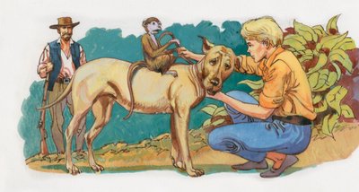 Illustration for Swiss Family Robinson by English School