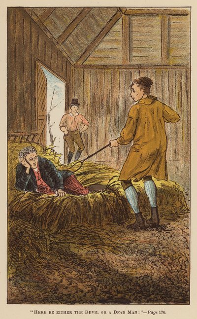 Illustration for The Adventures of Roderick Random by Tobias Smollett by English School