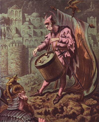 Illustration for The Holy War by John Bunyan by English School