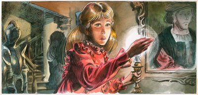 Illustration for The Secret Garden by English School