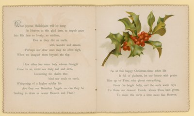 Illustration for Tidings Of Joy by Dora Ross by English School