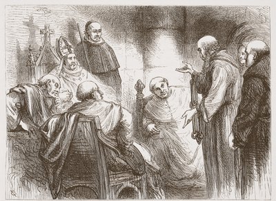 Illustration from The History of Protestantism by English School