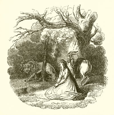 Illustration of the Faery Queene by English School