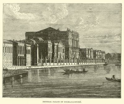 Imperial Palace of Dolma-Baghtche by English School