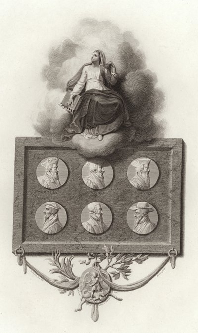 Important Protestant Figures by English School