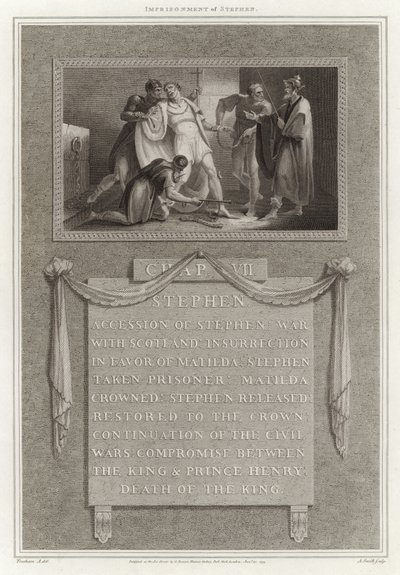 Imprisonment of Stephen by English School