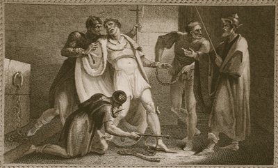 Imprisonment of Stephen, Illustration from David Hume