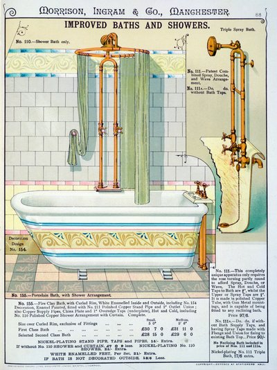 Improved Baths and Showers by English School