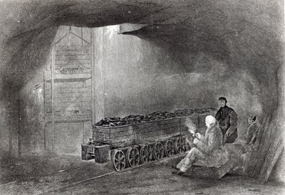 In the Coal Mine, Illustration from 