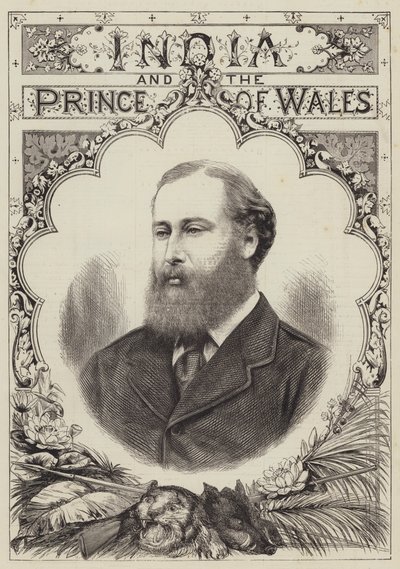 India and the Prince of Wales by English School